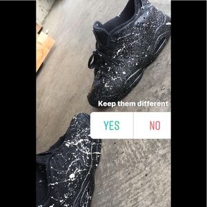 Jordan 6 lows customized